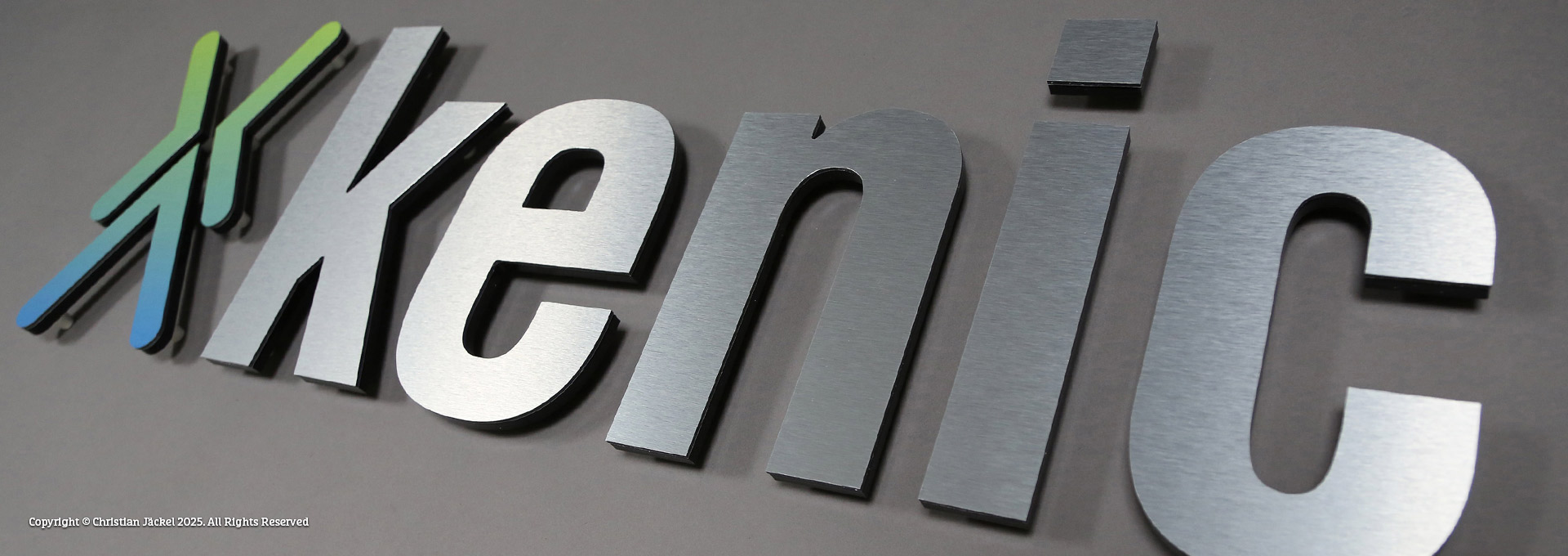 3D Buchstaben aus Dibond & Co 3D Buchstaben aus Dibond & Co